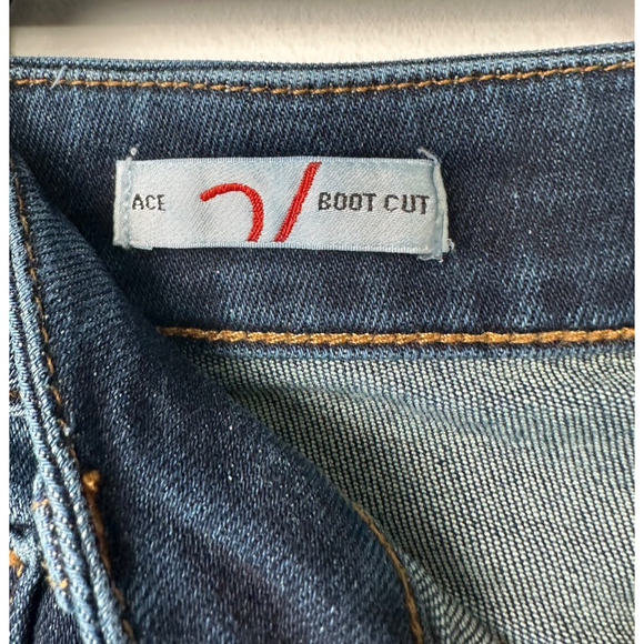 VIGOSS Ace Women's 31 Jeans Button Front Boot Cut Medium Wash Button Fly A27 - Picture 3 of 8